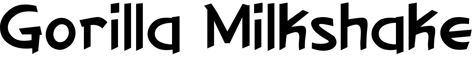 Mulkshake Font Free